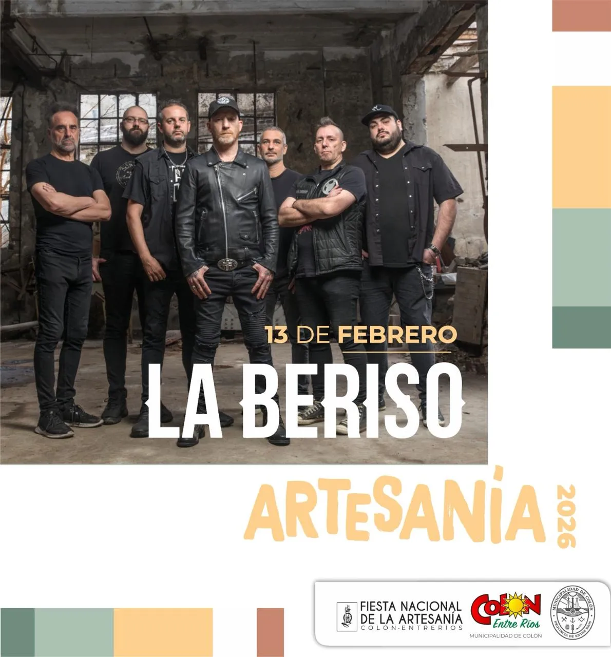 SOLO GENERALES - PLATEAS DESDE EL 8/1 - LA BERISO