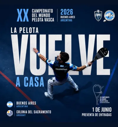 XX CAMPEONATO MUNDIAL DE PELOTA VASCA - SOLO ABONOS